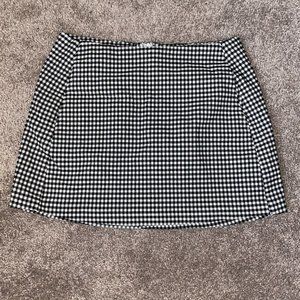 Urban Outfitters Plaid Mini Skirt
